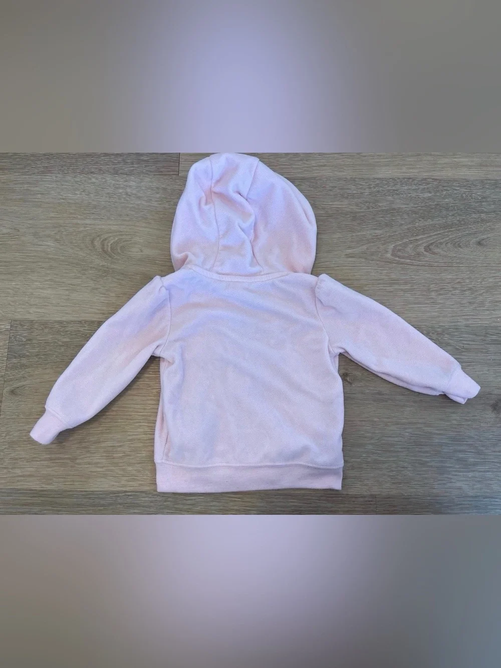 Simple Joys by Carter’s Pink Bow Zip-Up Hoodie 12M